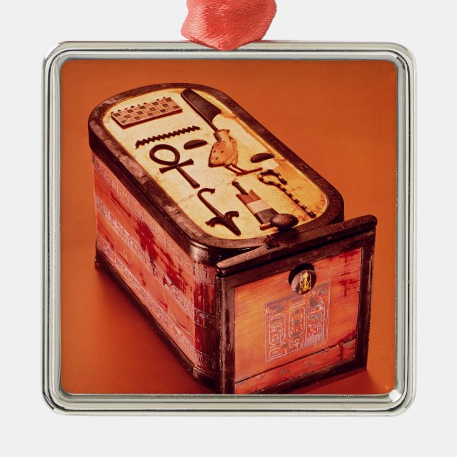 Ornement En Métal boîte Cartouche-formée (Devant)