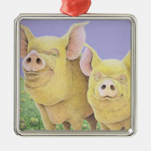 Ornement En Métal Bonheur