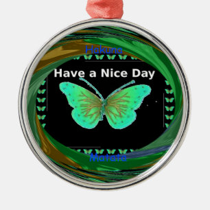Ornement En Métal Bonne journée et meilleure nuit papillon.png
