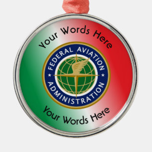 Ornement En Métal Bouclier d'administration de l'aviation fédérale