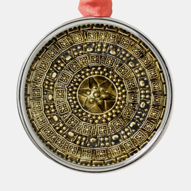 Ornement En Métal Bouclier romain (Devant)