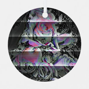 Ornement En Métal Bouquet Techno
