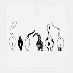 Ornement En Métal Boutons de chat