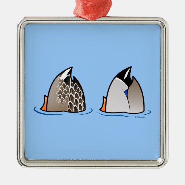 Ornement En Métal Bouts de canard (Devant)