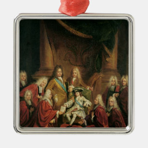 Ornement En Métal Brevets de octroi de Louis XV de noblesse
