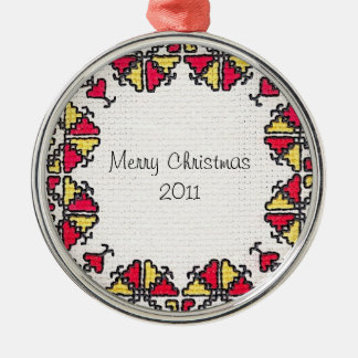 Ornement En Métal Broderie ukrainienne
