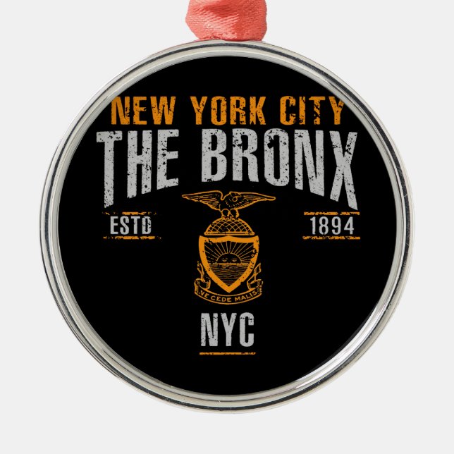 Ornement En Métal Bronx (Devant)