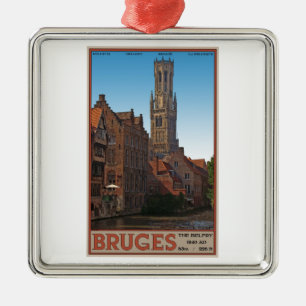 Ornement En Métal Bruges - le beffroi