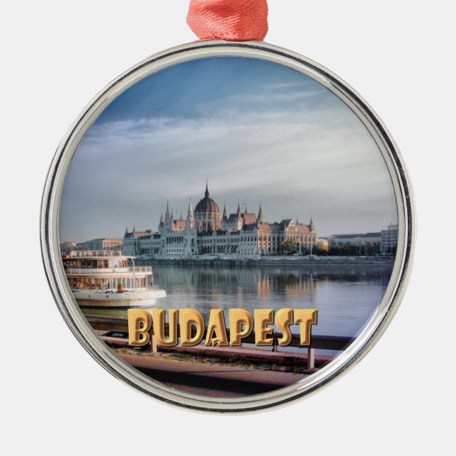 Ornement En Métal Budapest (Devant)