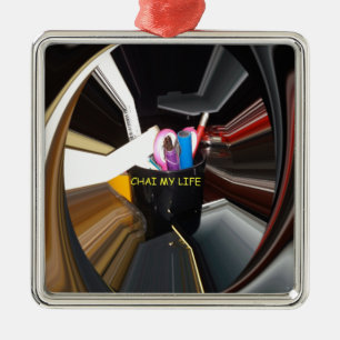 Ornement En Métal Bureau de la Mug de thé à vie morte Abstraite Art