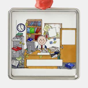 Ornement En Métal Bureau - Messy, Homme