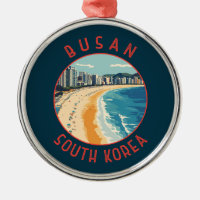 Busan Haeundae Beach Cercle Retro