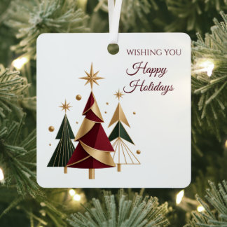 Ornement En Métal Cadeau de Noël pour employé Joyeuses Fêtes