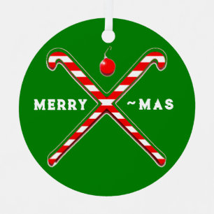 Ornement En Métal Cadeau de vacances de hockey sur gazon