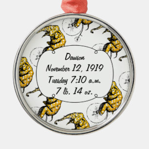 Ornement En Métal Cadeaux Circus Elephant