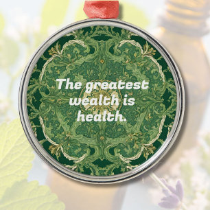 Ornement En Métal Cadeaux de Noël personnalisés pour les massothérap