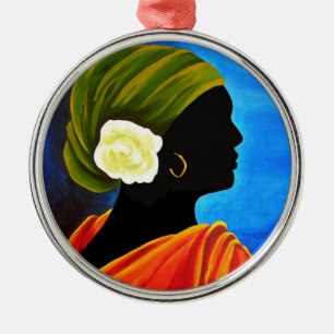 Ornement En Métal Camelia 2008