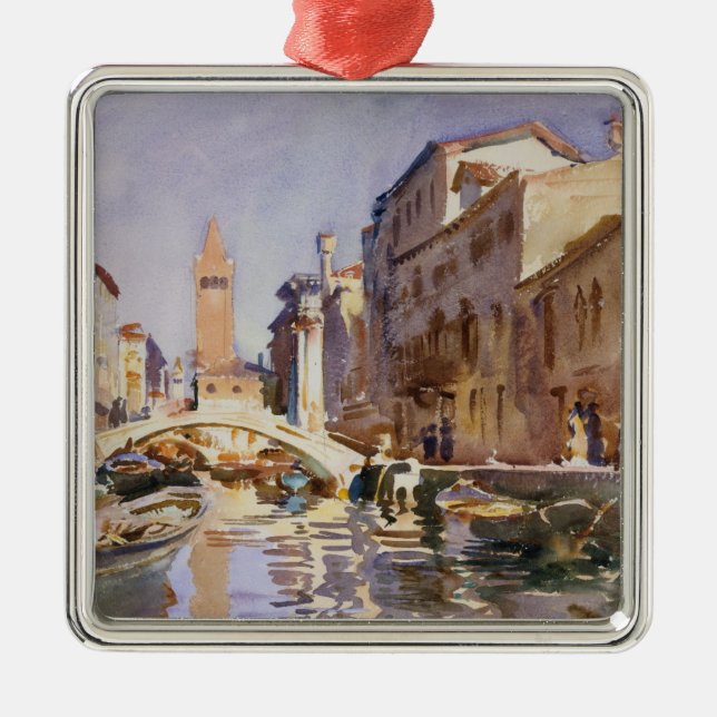 Ornement En Métal Canal vénitien (Devant)