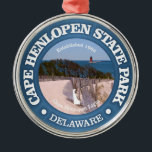 Ornement En Métal Cap Henlopen SP<br><div class="desc">Parc d'état du Cap Henlopen,  Delaware.</div>