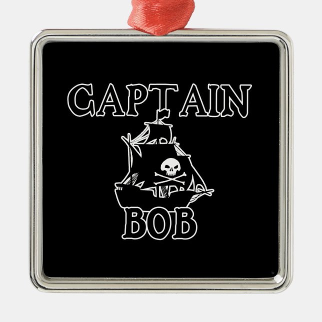 Ornement En Métal Capt Bob (Devant)