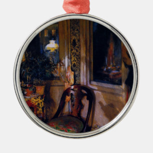 Ornement En Métal Carl Larsson Vintage Le Coin Jouets