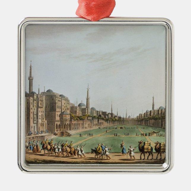 Ornement En Métal Carré de principal au Caire grand, avec Murad Bey (Devant)