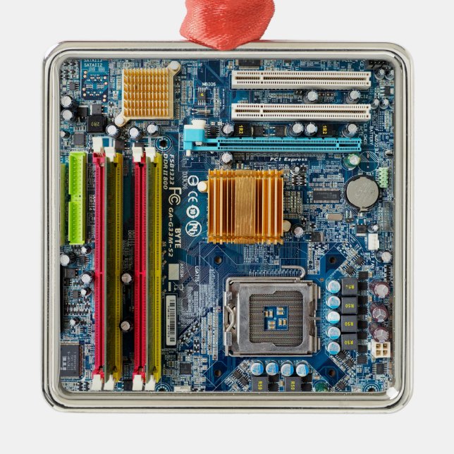Ornement En Métal Carte de circuit (Devant)