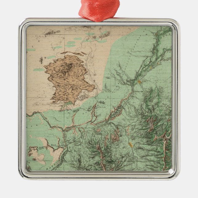 Ornement En Métal carte de classification de terre 32C (Devant)