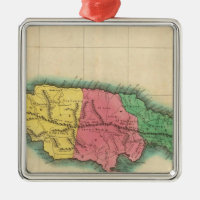 Carte de la Jamaïque