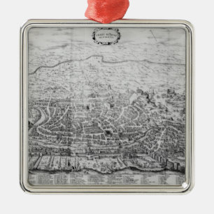 Ornement En Métal Carte de Rome