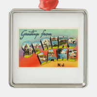 Carte postale de Vintage voyage du New Jersey NJ