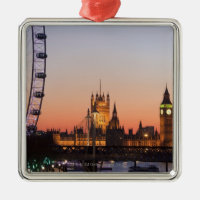 Chambres du Parlement et de l'oeil de Londres