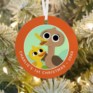 Ornement En Métal Chansons super simples   5 Petits Canards 1er Noël