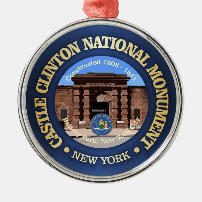 Ornement En Métal Château Clinton (NM) (Devant)