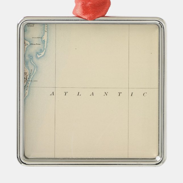 Ornement En Métal Chatham, le Massachusetts (Devant)