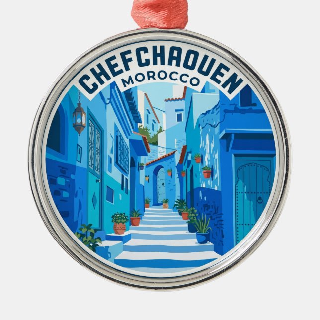 Ornement En Métal Chefchaouen Maroc (Devant)