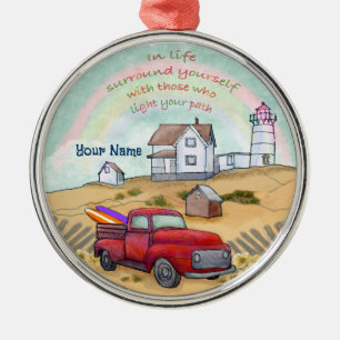 Ornement En Métal Chemin du phare