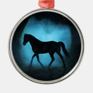 Ornement En Métal cheval Arabe