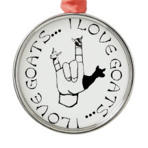 CHÈVRES D'AMOUR DU SIGNE I D'ASL !