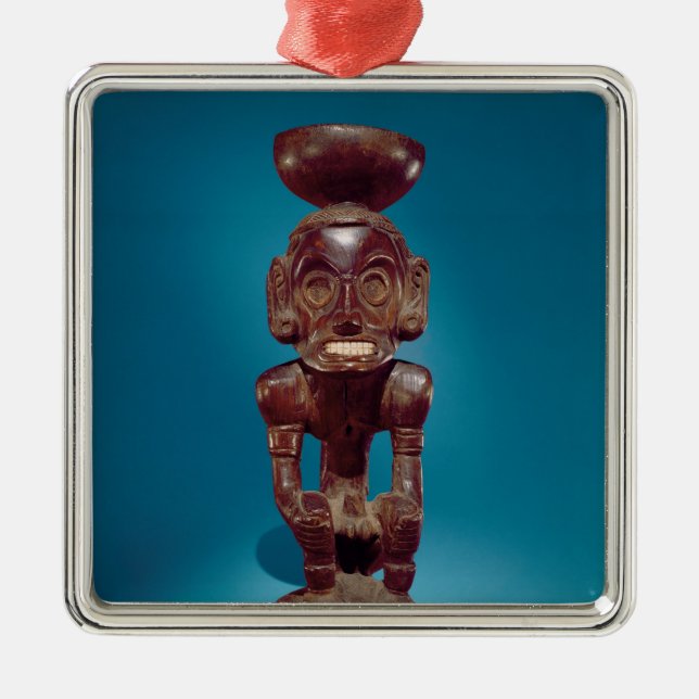 Ornement En Métal Chiffre de divinité, République Dominicaine (Devant)