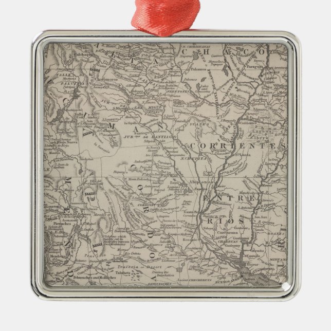 Ornement En Métal Chili, La Plata et Uruguay (Devant)