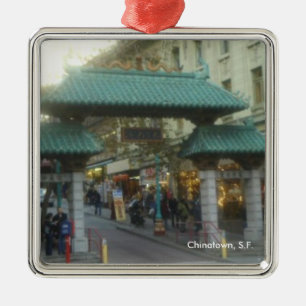 Ornement En Métal Chinatown