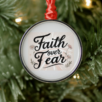 Ornement En Métal Christmas Ornament | Faith Inspired
