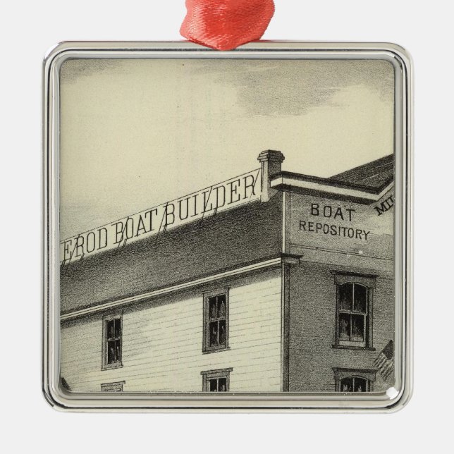 Ornement En Métal CHROMATOGRAPHIE GAZEUSE Ormerod, le constructeur (Devant)