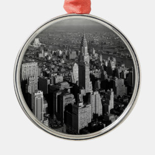 Ornement En Métal Chrysler Building New York Manhattan