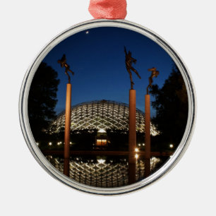 Ornement En Métal Climatron au jardin botanique du Missouri