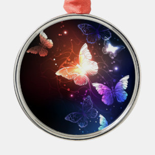 Ornement En Métal Clowing Night Butterflies