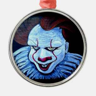 Ornement En Métal Clown : Mal