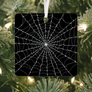 Ornement En Métal Cobweb Goth
