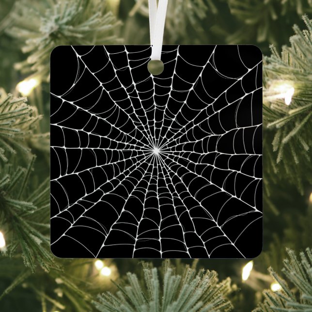 Ornement En Métal Cobweb Goth (Insitu)